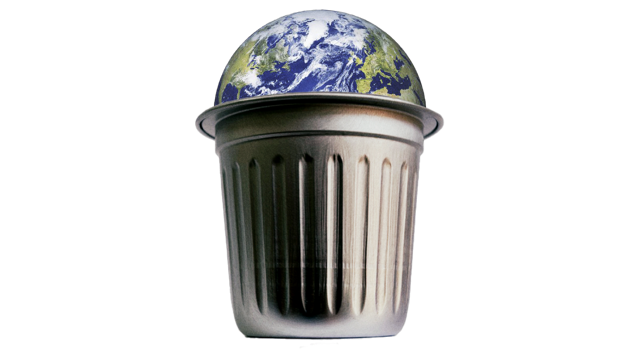 earth in a coffee pod