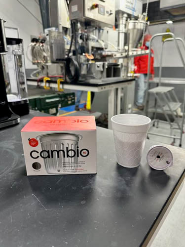cambio coffee pods in a facility