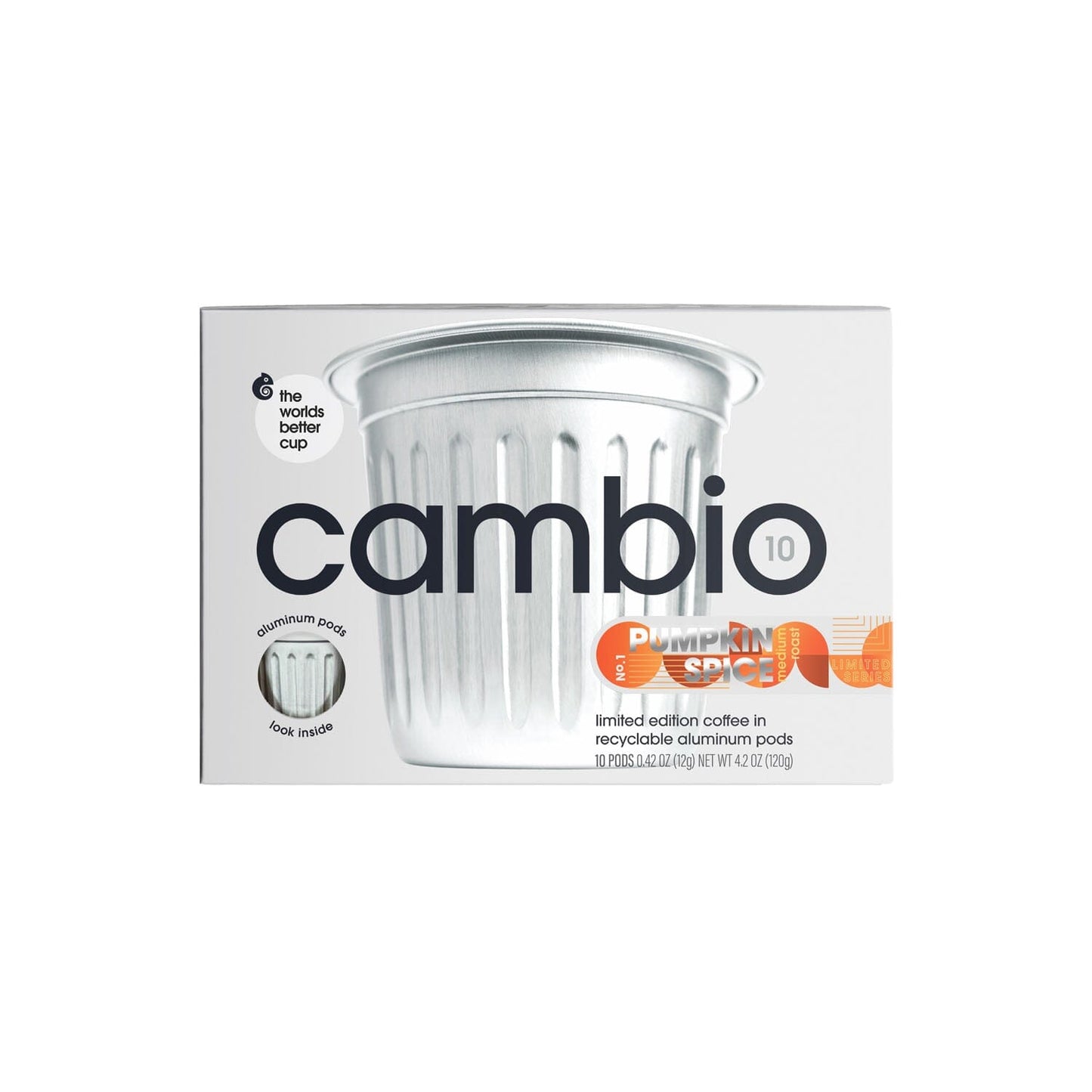 Pumpkin Spice Limited Edition - 10ct pods - front view