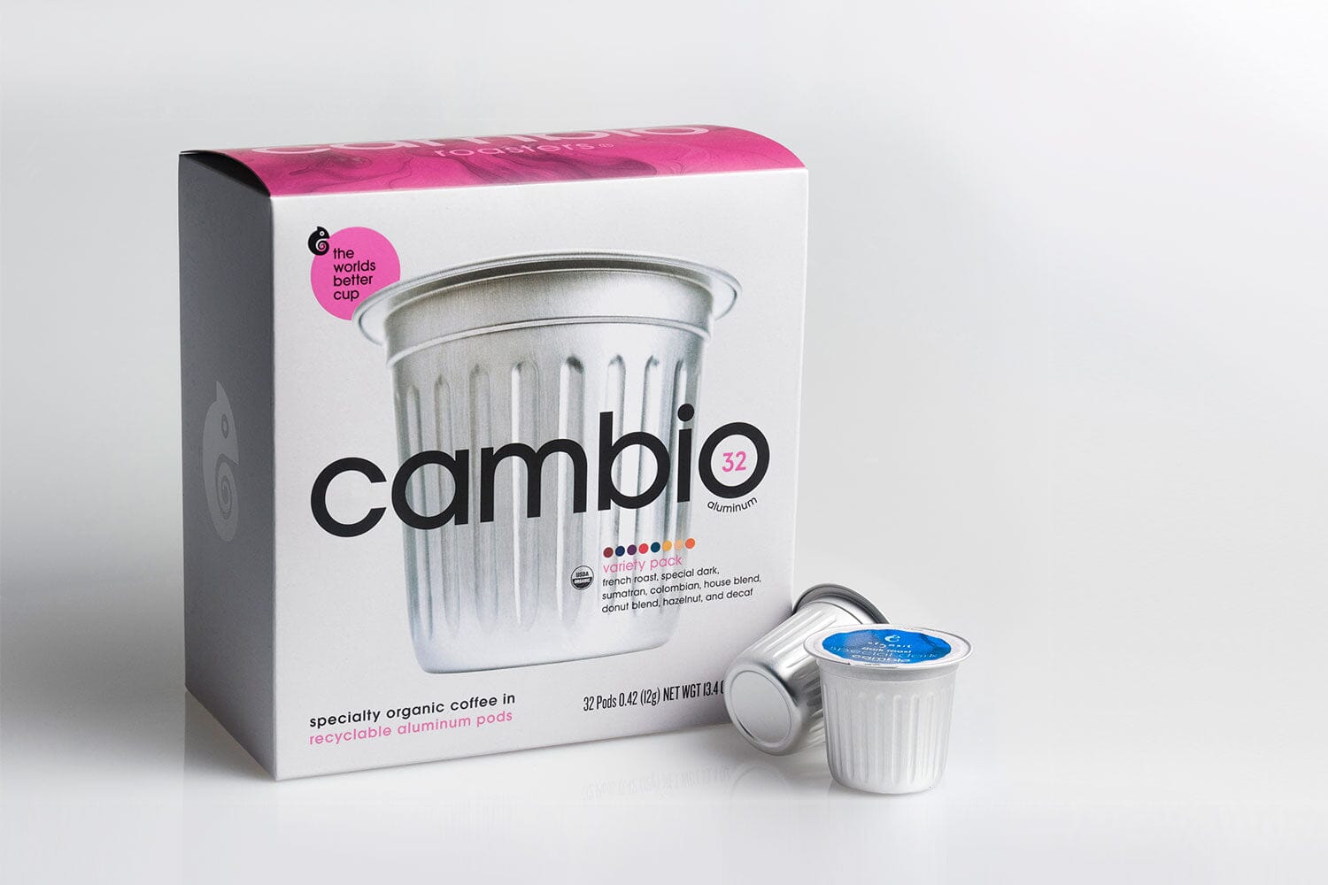 aluminum variety pack coffee pods