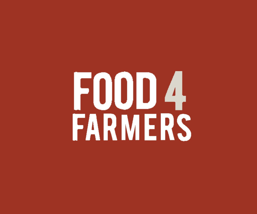 an image of the food 4 farmers logo