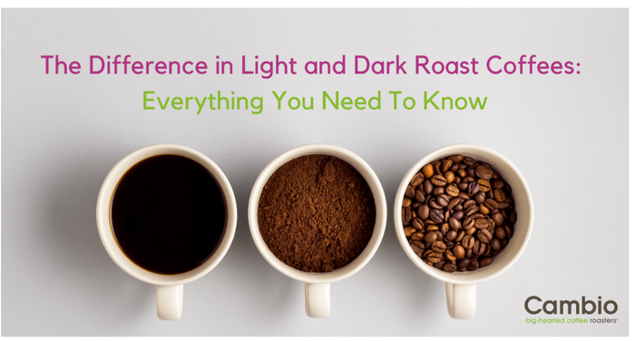 The Difference in Light and Dark Roast Coffees: What You Need to Know