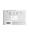 Back of a coffee package with recycling instructions and barcode on a white background