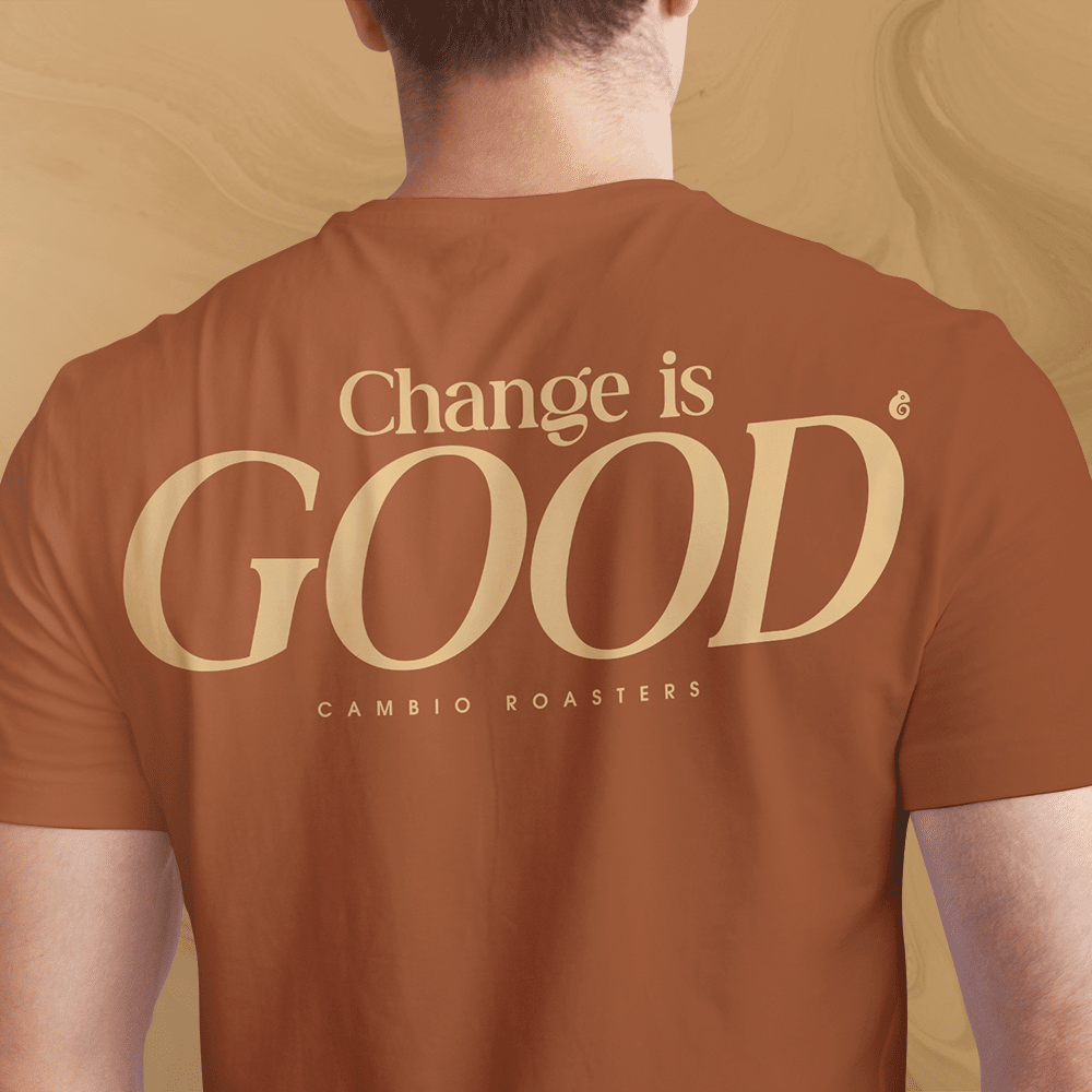 orange change is good shirt