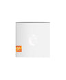 Side view of the 10 count Dark Decaf product box with the cambio roasters logo in the center and a small orange 'Methel Plastic' badge on the lower left, shown on a plain white background.