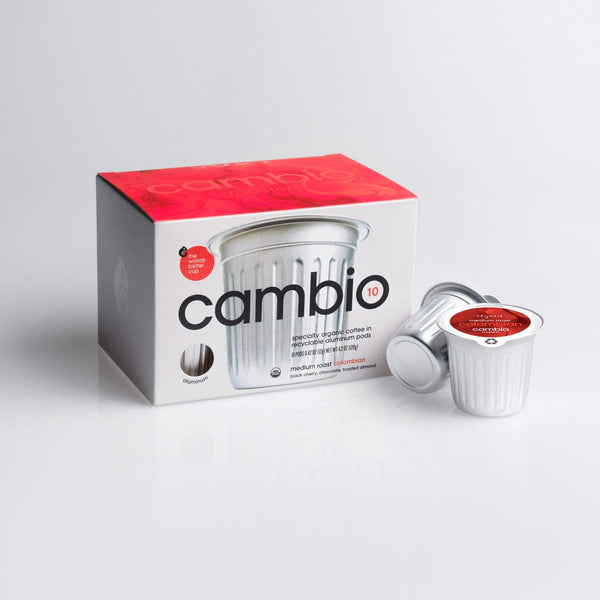 Keurig Coffee Pods - Colombian Roast by Cambio Roasters 10 Count