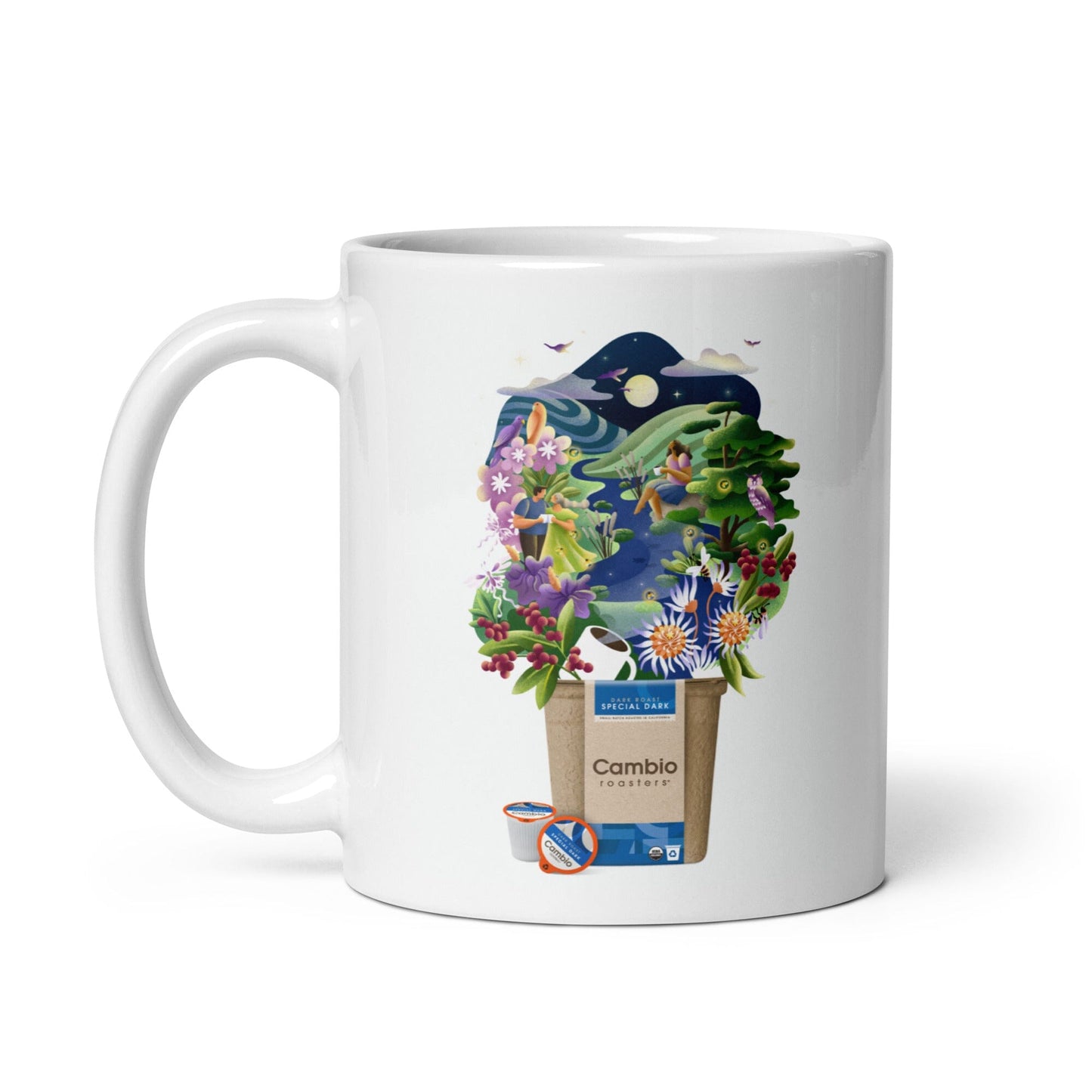 Rich Dark Forest Mug