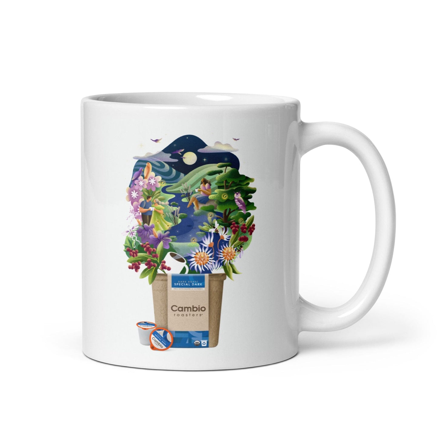 Rich Dark Forest Mug